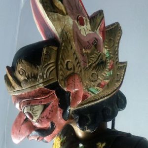 Marioneta do teatro Wayang Golek em Java, Indonésia