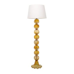 Abajur De Decoração Em Murano Lord Ambar