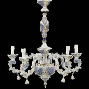 Italian Capodimonte chandelier