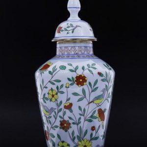 Herend, Hungarian porcelain and silver jug with lid – 1942, rare SOLD